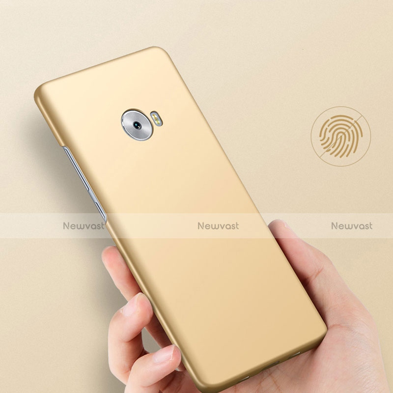 Hard Rigid Plastic Matte Finish Case for Xiaomi Mi Note 2 Gold