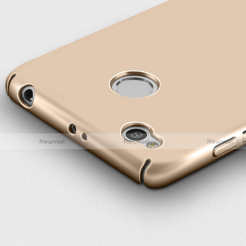 Hard Rigid Plastic Matte Finish Case for Xiaomi Redmi 3 Pro Gold