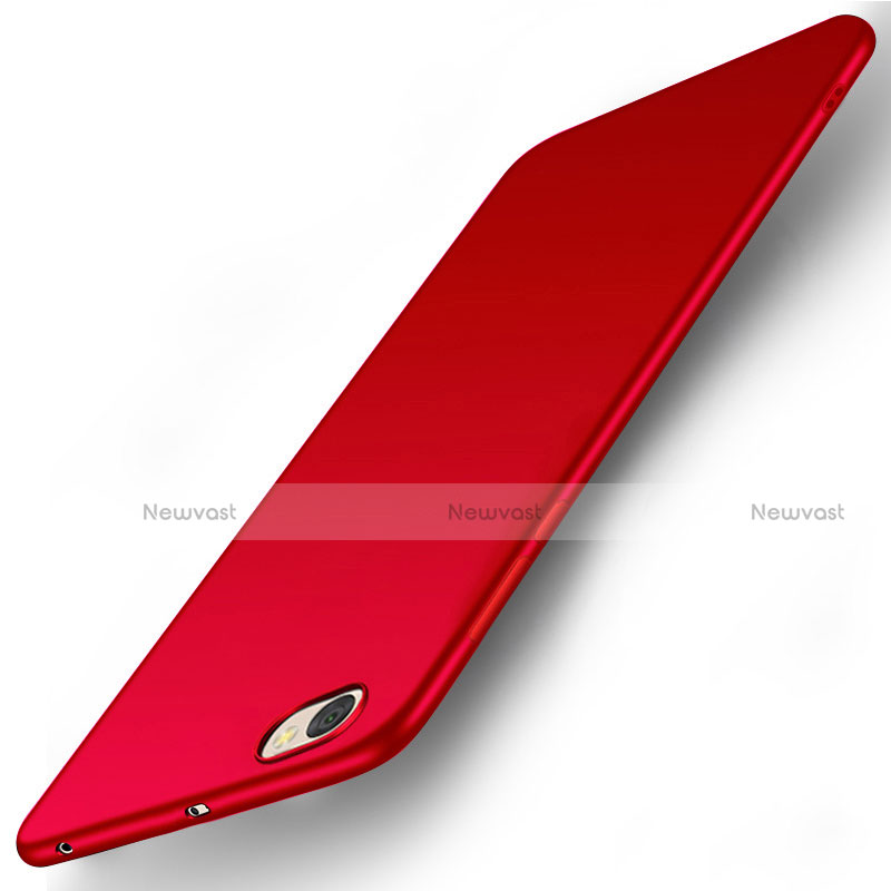 Hard Rigid Plastic Matte Finish Case for Xiaomi Redmi Note 5A Standard Edition Red