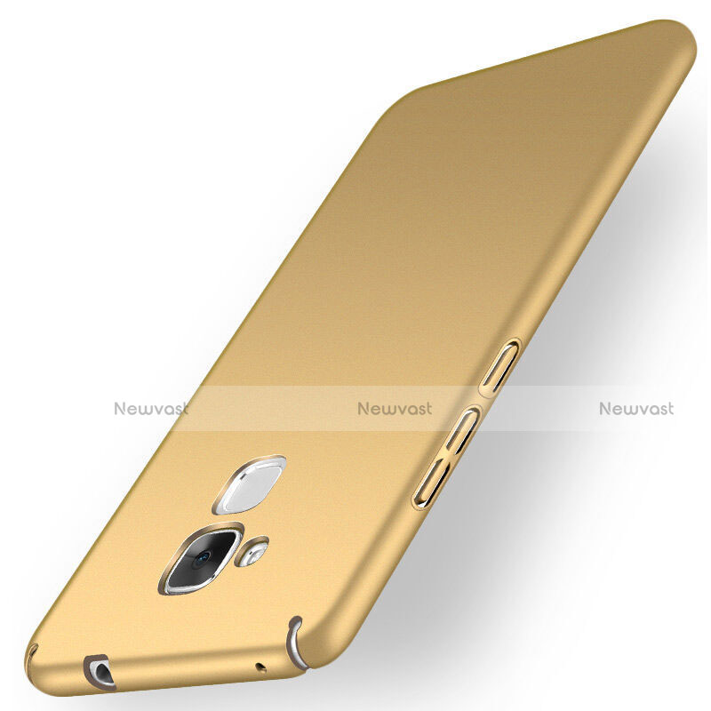 Hard Rigid Plastic Matte Finish Case M01 for Huawei Honor 7 Lite Gold