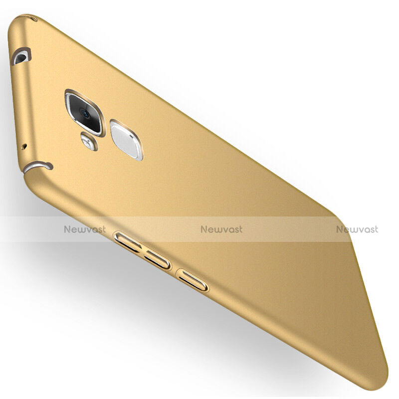 Hard Rigid Plastic Matte Finish Case M01 for Huawei Honor 7 Lite Gold