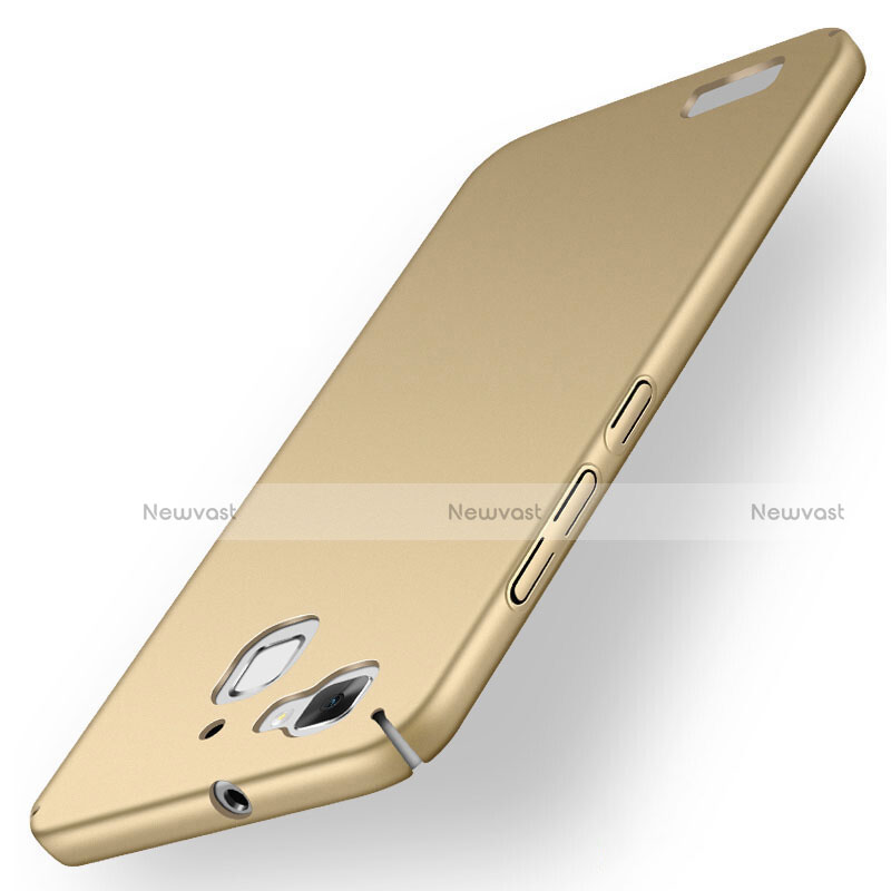 Hard Rigid Plastic Matte Finish Case M01 for Huawei P8 Lite Smart Gold