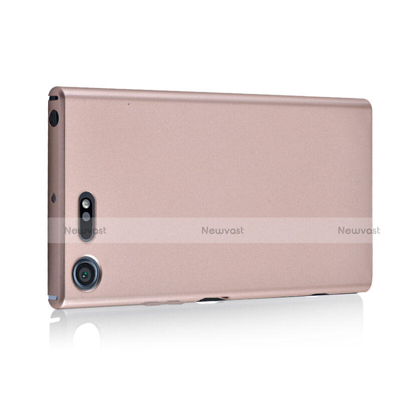 Hard Rigid Plastic Matte Finish Case M01 for Sony Xperia XZ Premium Rose Gold