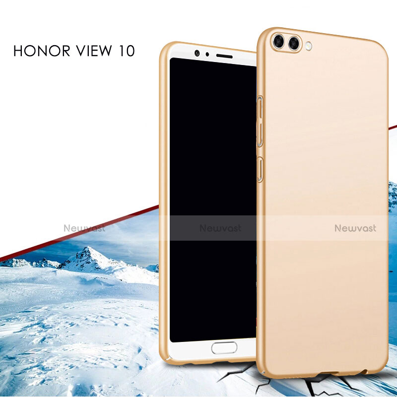 Hard Rigid Plastic Matte Finish Case M02 for Huawei Honor V10 Gold