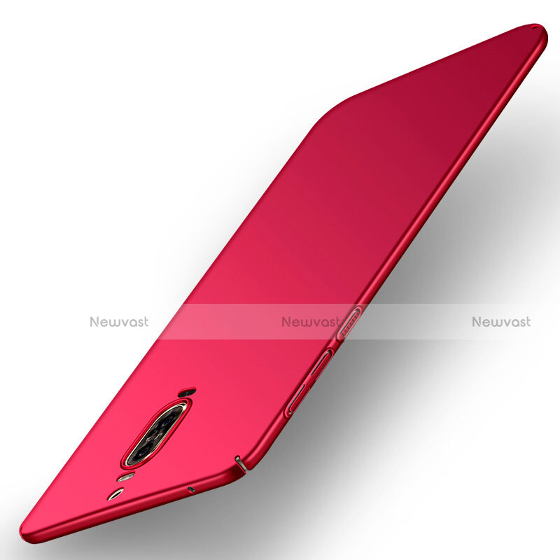 Hard Rigid Plastic Matte Finish Case M02 for Huawei Mate 9 Pro Red
