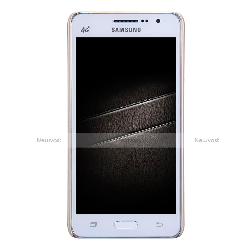 Hard Rigid Plastic Matte Finish Case M02 for Samsung Galaxy Grand Prime SM-G530H Gold