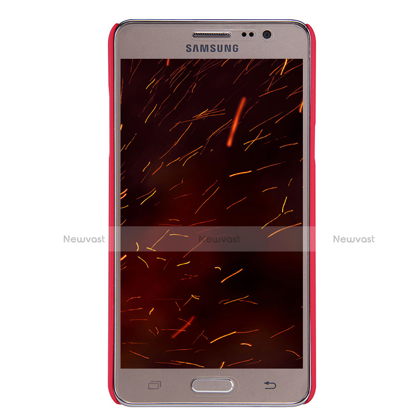 Hard Rigid Plastic Matte Finish Case M02 for Samsung Galaxy On5 G550FY Red