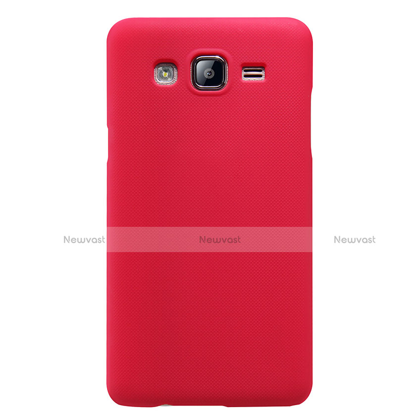 Hard Rigid Plastic Matte Finish Case M02 for Samsung Galaxy On5 Pro Red