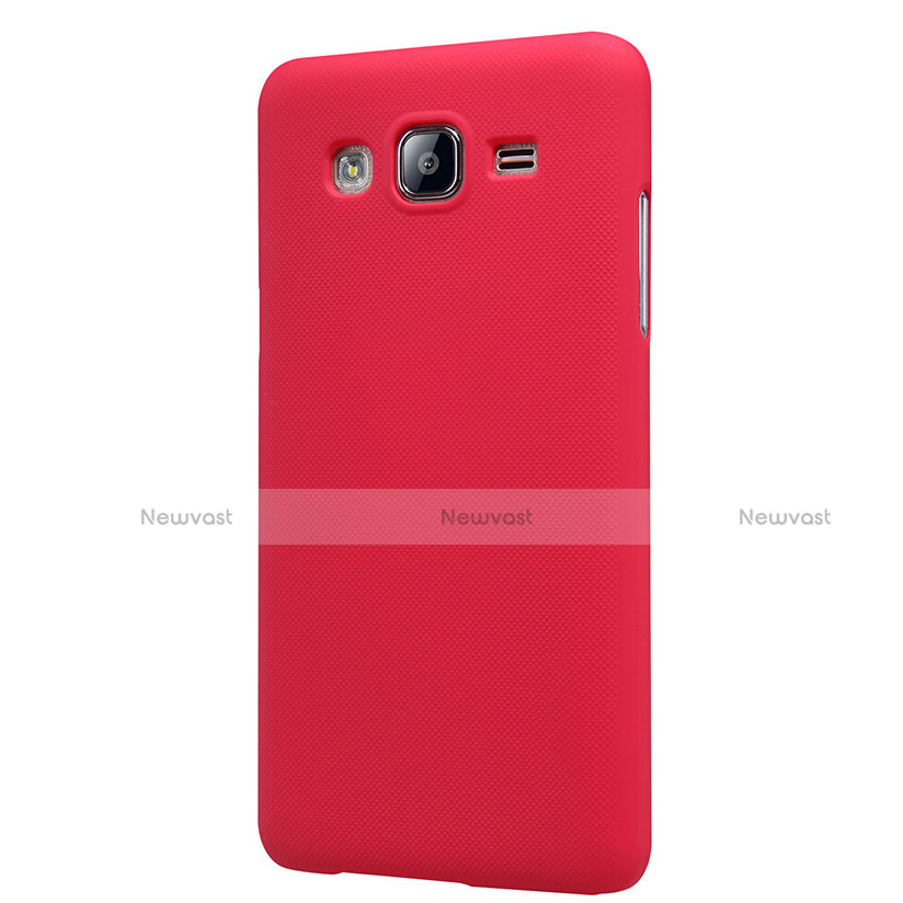 Hard Rigid Plastic Matte Finish Case M02 for Samsung Galaxy On5 Pro Red