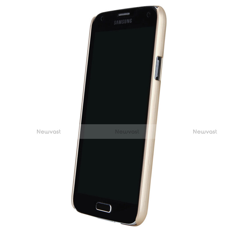 Hard Rigid Plastic Matte Finish Case M02 for Samsung Galaxy S5 G900F G903F Gold