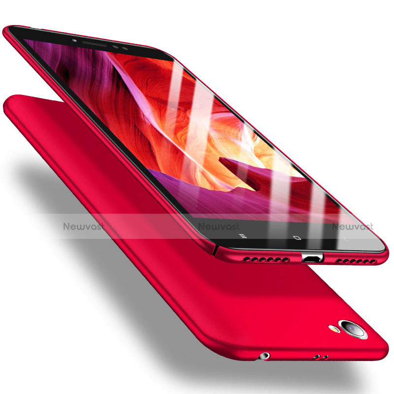 Hard Rigid Plastic Matte Finish Case M02 for Xiaomi Redmi Note 5A Standard Edition Red