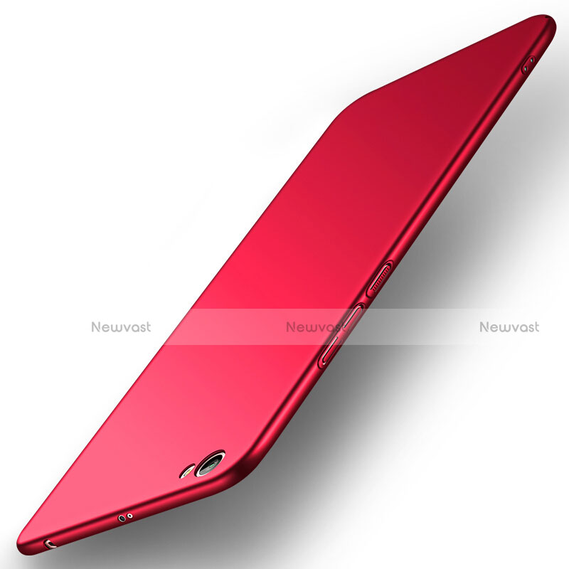 Hard Rigid Plastic Matte Finish Case M02 for Xiaomi Redmi Note 5A Standard Edition Red