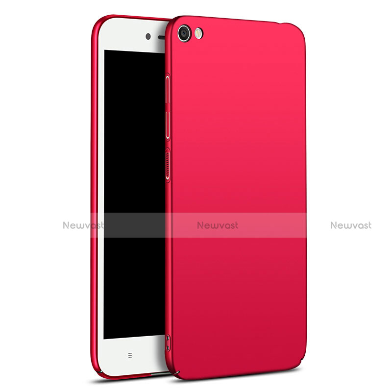 Hard Rigid Plastic Matte Finish Case M02 for Xiaomi Redmi Note 5A Standard Edition Red