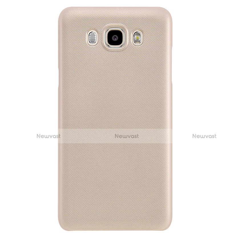 Hard Rigid Plastic Matte Finish Case M03 for Samsung Galaxy J7 (2016) J710F J710FN Gold