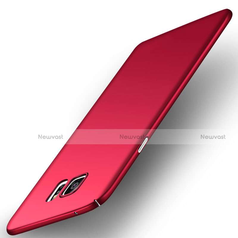 Hard Rigid Plastic Matte Finish Case M03 for Samsung Galaxy Note 5 N9200 N920 N920F Red