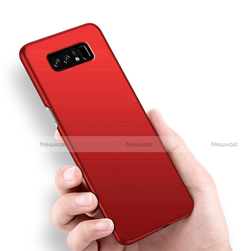 Hard Rigid Plastic Matte Finish Case M03 for Samsung Galaxy Note 8 Duos N950F Red