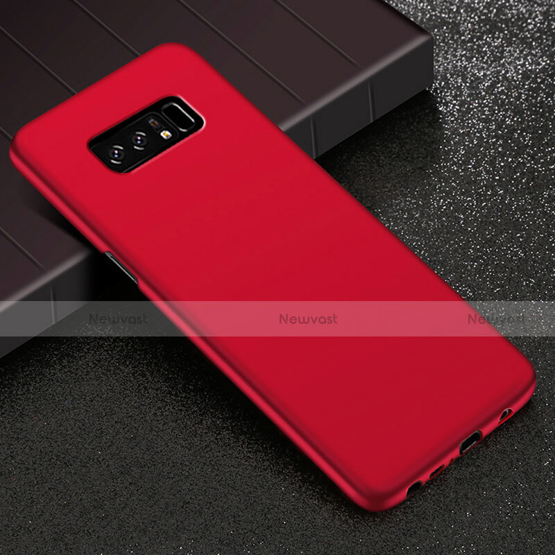 Hard Rigid Plastic Matte Finish Case M03 for Samsung Galaxy Note 8 Duos N950F Red