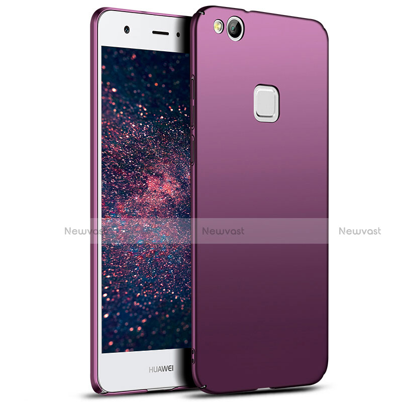 Hard Rigid Plastic Matte Finish Case M04 for Huawei GR3 (2017) Purple