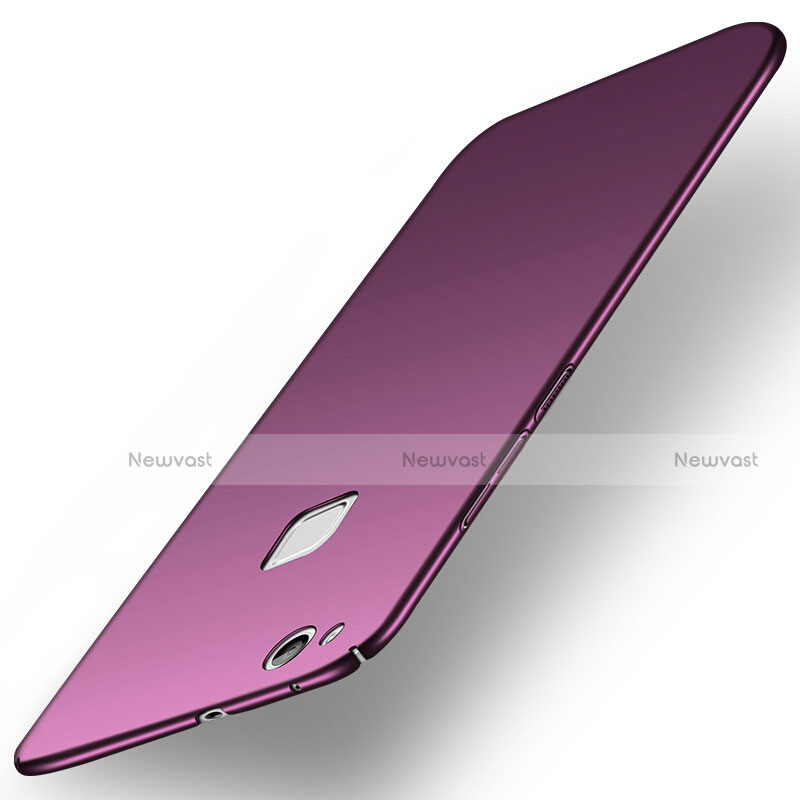 Hard Rigid Plastic Matte Finish Case M04 for Huawei GR3 (2017) Purple