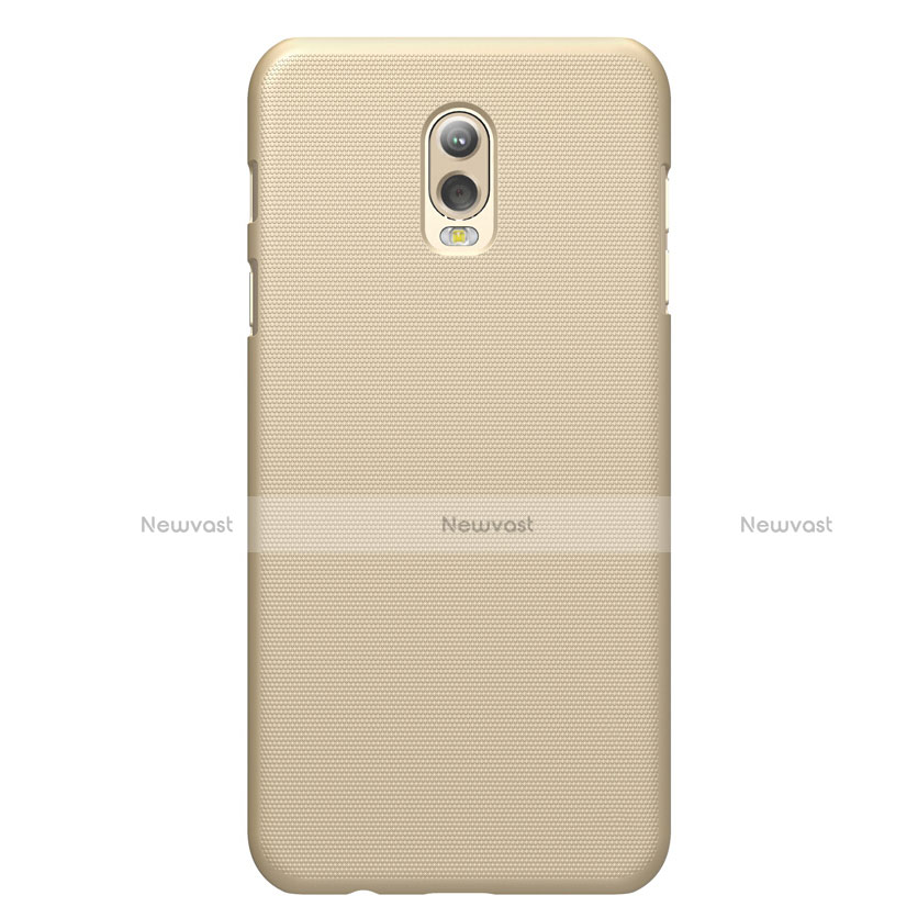 Hard Rigid Plastic Matte Finish Case M04 for Samsung Galaxy J7 Plus Gold