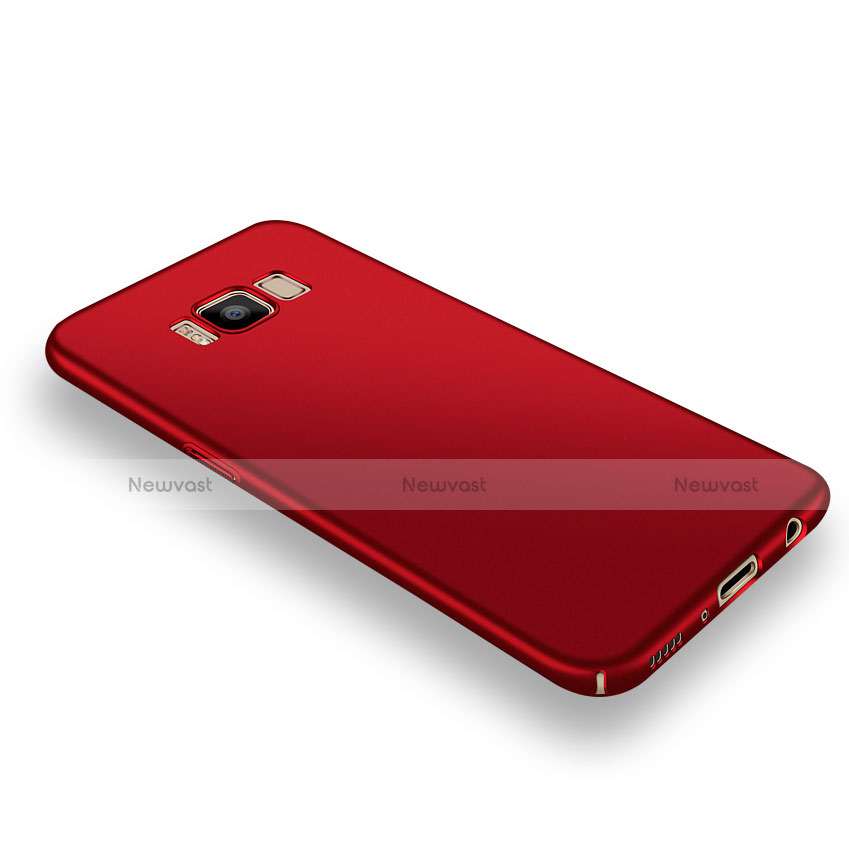 Hard Rigid Plastic Matte Finish Case M05 for Samsung Galaxy S8 Plus Red