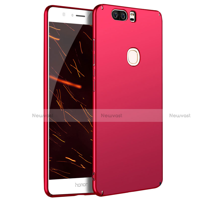 Hard Rigid Plastic Matte Finish Case M07 for Huawei Honor V8 Red