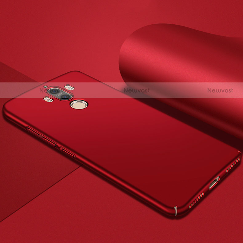 Hard Rigid Plastic Matte Finish Case M07 for Huawei Mate 9 Red