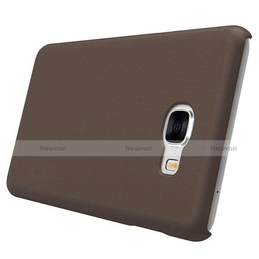Hard Rigid Plastic Matte Finish Case M08 for Samsung Galaxy C5 SM-C5000 Brown