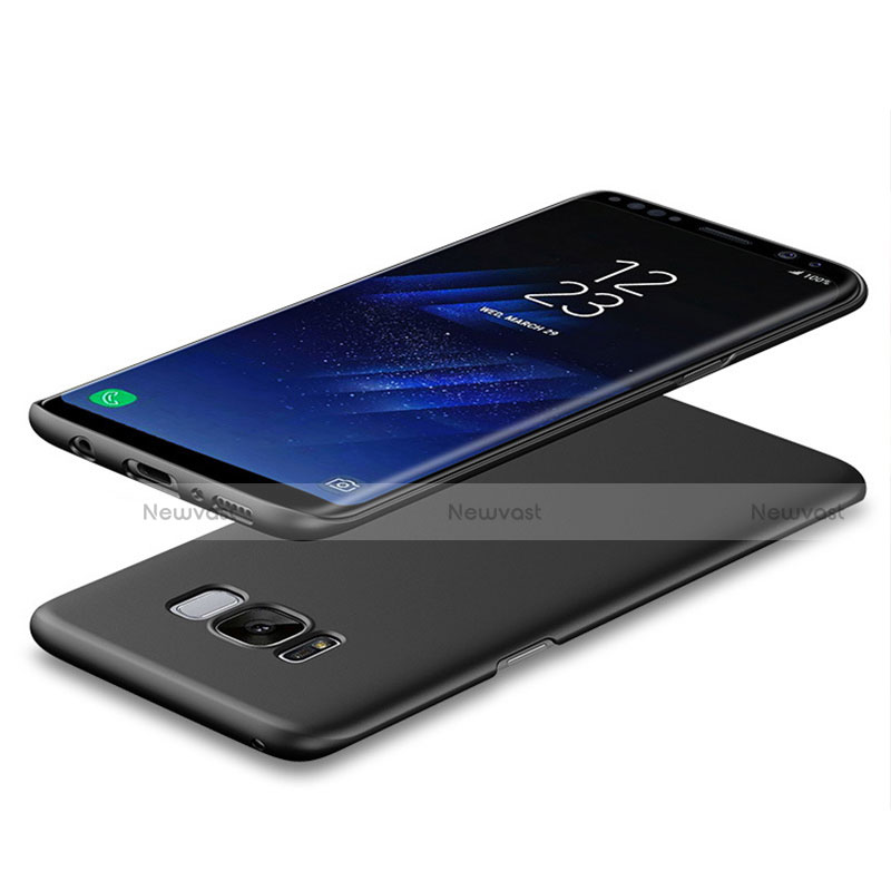 Hard Rigid Plastic Matte Finish Case M08 for Samsung Galaxy S8 Plus Black