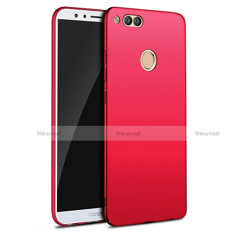 Hard Rigid Plastic Matte Finish Case M09 for Huawei Honor 7X Red