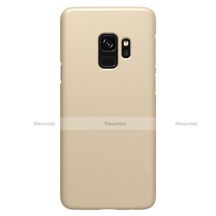 Hard Rigid Plastic Matte Finish Case M09 for Samsung Galaxy S9 Gold