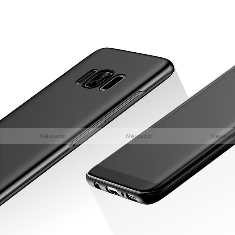 Hard Rigid Plastic Matte Finish Case R03 for Samsung Galaxy S8 Plus Black