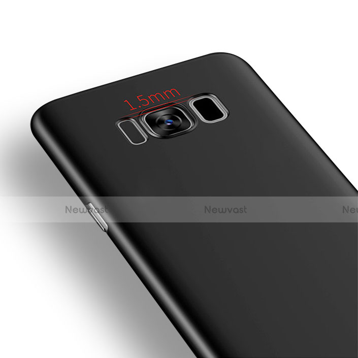 Hard Rigid Plastic Matte Finish Case R03 for Samsung Galaxy S8 Plus Black