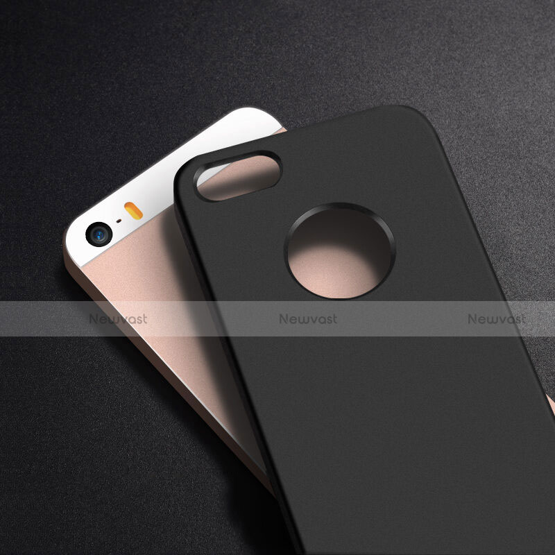 Hard Rigid Plastic Matte Finish Cover for Apple iPhone 5 Black