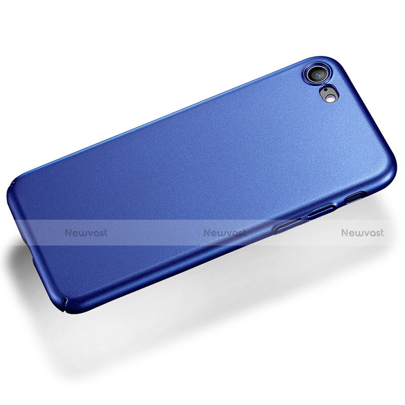 Hard Rigid Plastic Matte Finish Cover for Apple iPhone SE3 2022 Blue