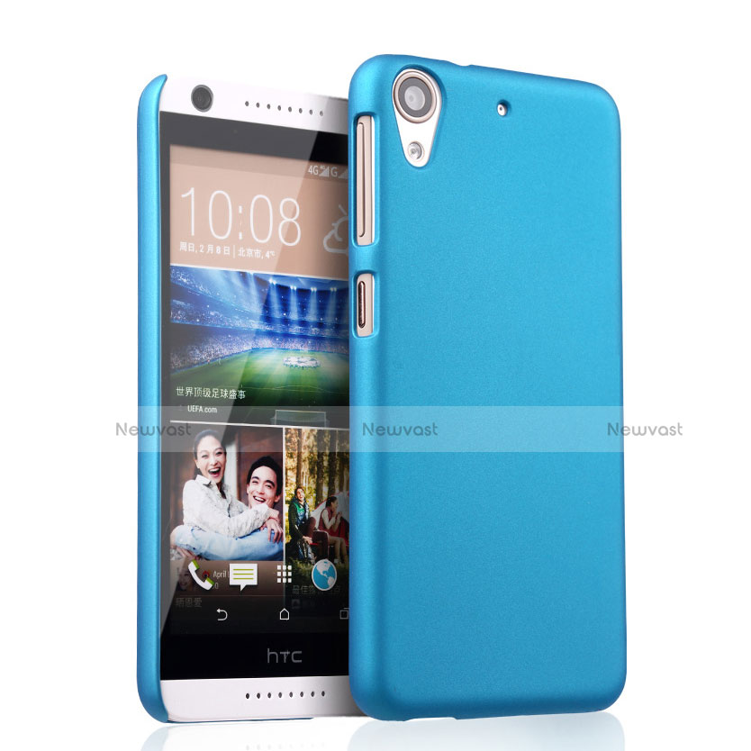 Hard Rigid Plastic Matte Finish Cover for HTC Desire 626 Blue