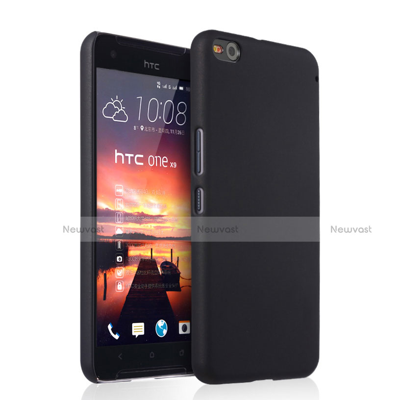 Hard Rigid Plastic Matte Finish Cover for HTC One X9 Black