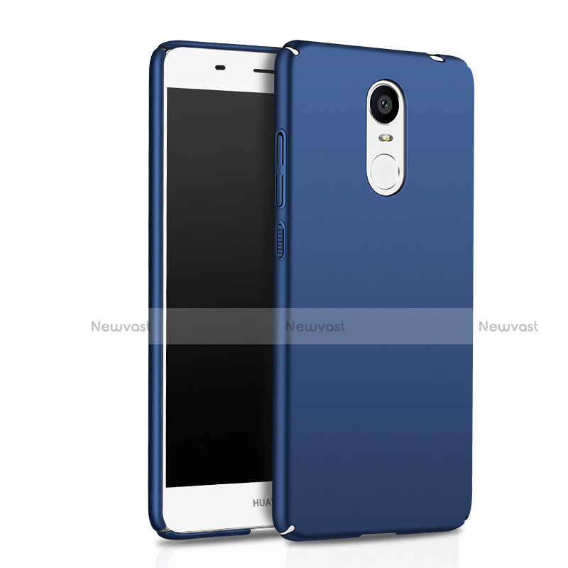 Hard Rigid Plastic Matte Finish Cover for Huawei Enjoy 6 Blue