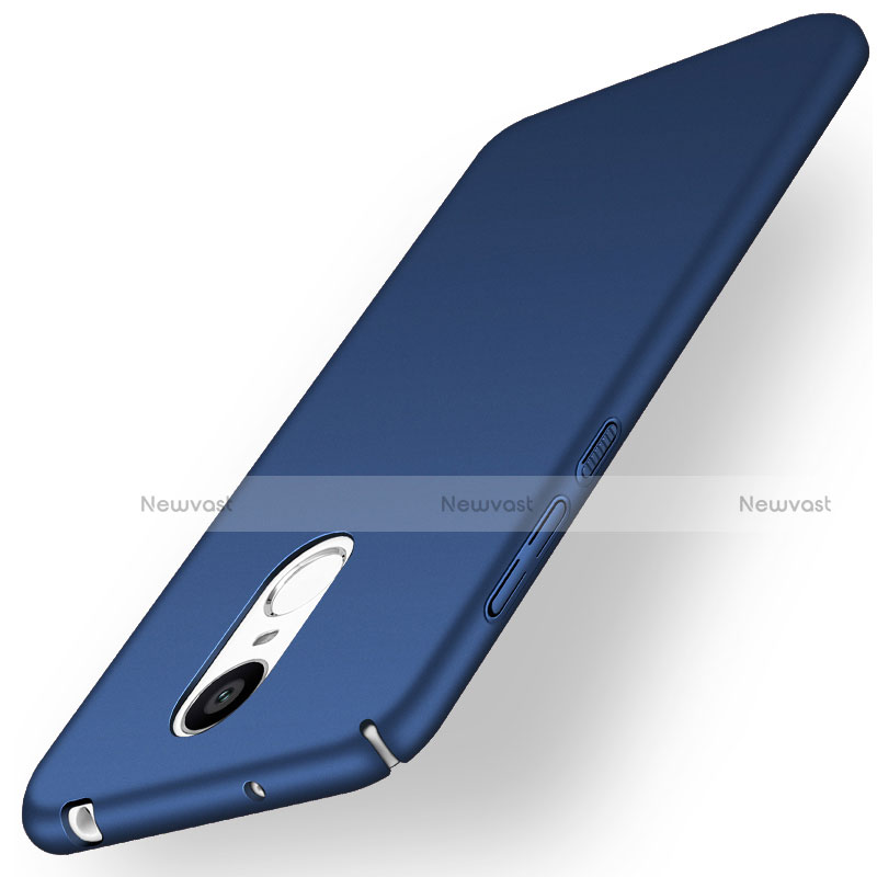 Hard Rigid Plastic Matte Finish Cover for Huawei Enjoy 6 Blue