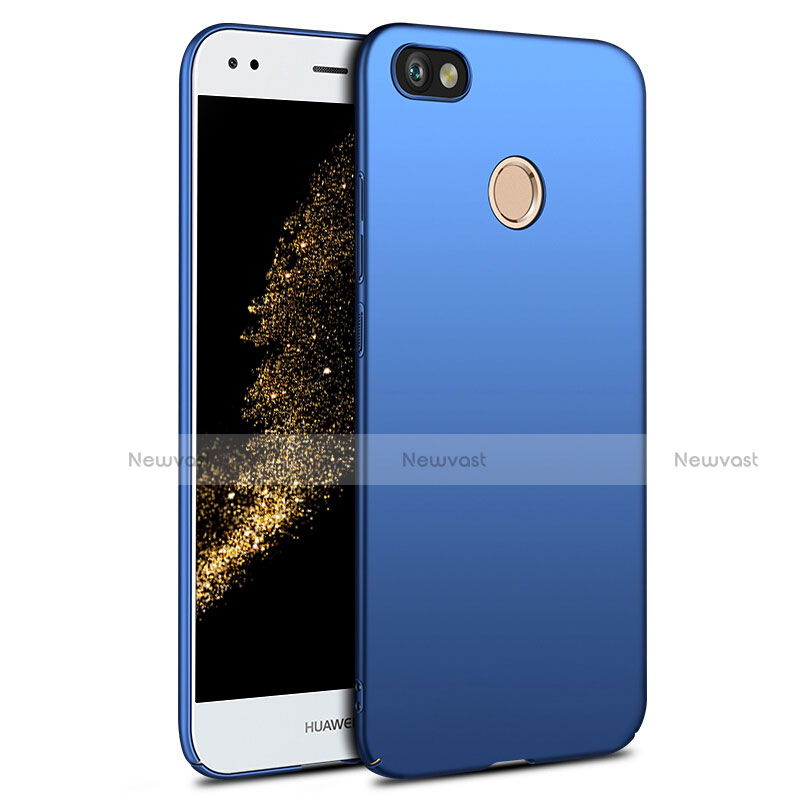 Hard Rigid Plastic Matte Finish Cover for Huawei Enjoy 7 Blue