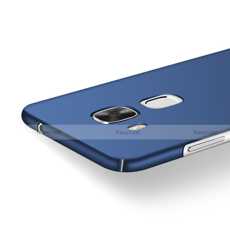 Hard Rigid Plastic Matte Finish Cover for Huawei G9 Plus Blue