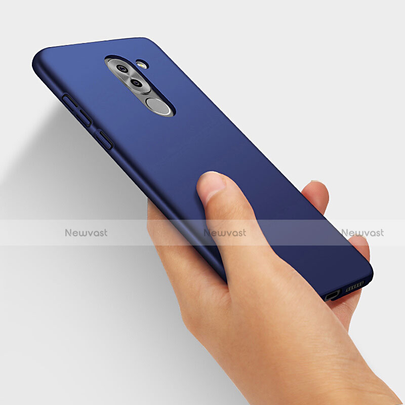 Hard Rigid Plastic Matte Finish Cover for Huawei Honor 6X Blue