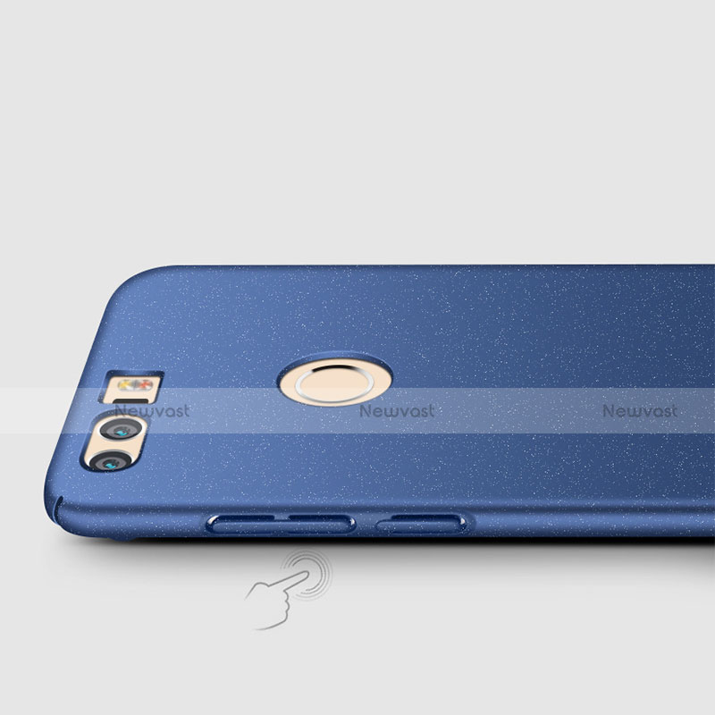 Hard Rigid Plastic Matte Finish Cover for Huawei Honor 8 Blue