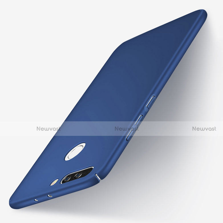 Hard Rigid Plastic Matte Finish Cover for Huawei Honor 8 Pro Blue