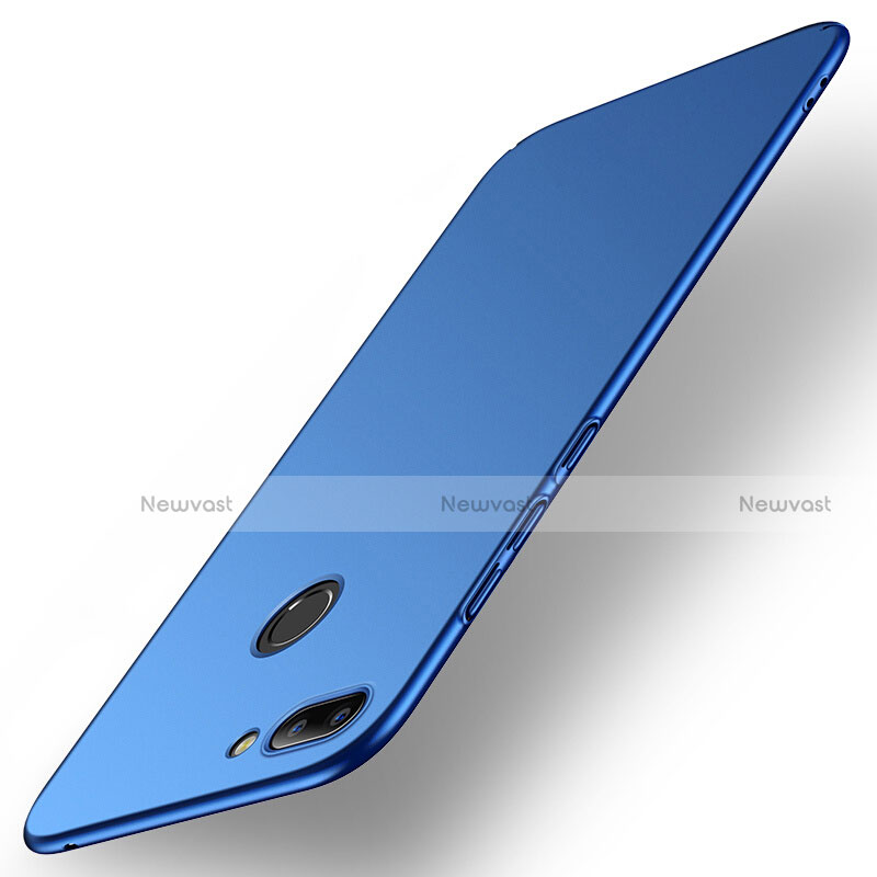 Hard Rigid Plastic Matte Finish Cover for Huawei Honor 9i Blue