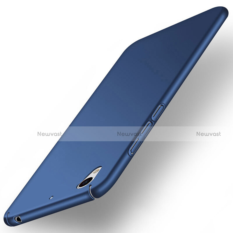 Hard Rigid Plastic Matte Finish Cover for Huawei Honor Holly 3 Blue