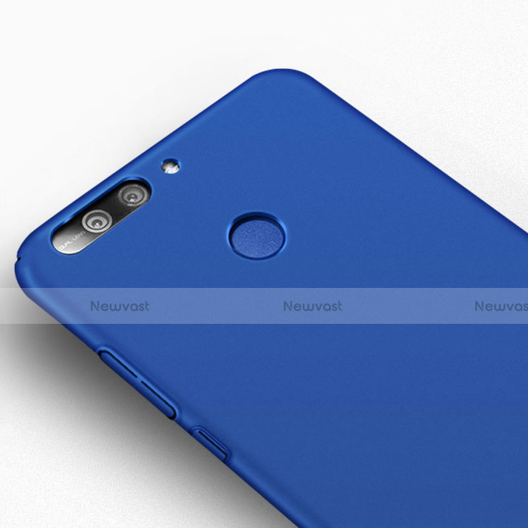 Hard Rigid Plastic Matte Finish Cover for Huawei Honor V9 Blue