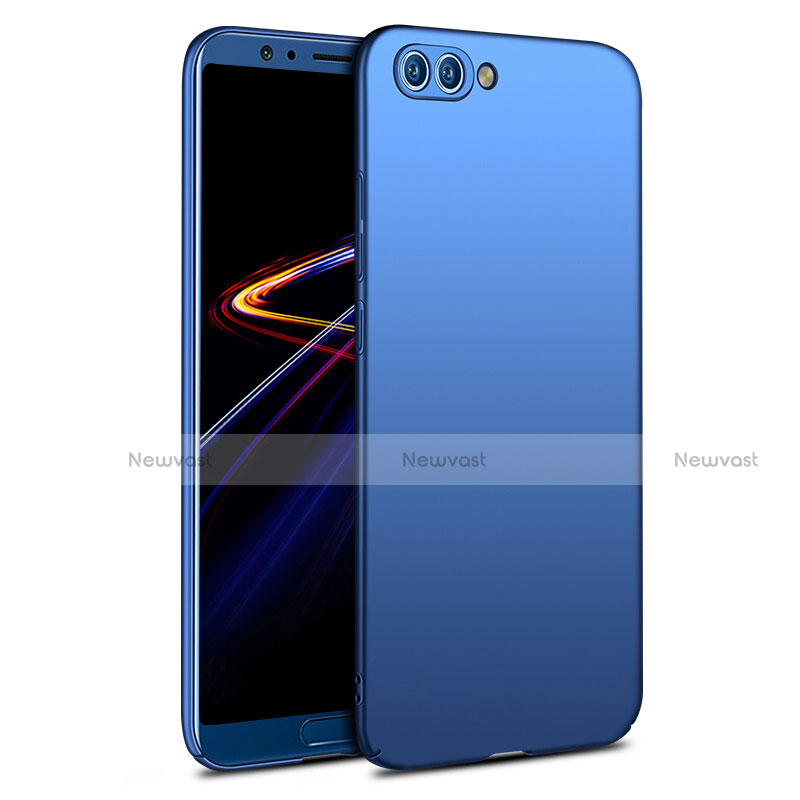 Hard Rigid Plastic Matte Finish Cover for Huawei Honor View 10 Blue