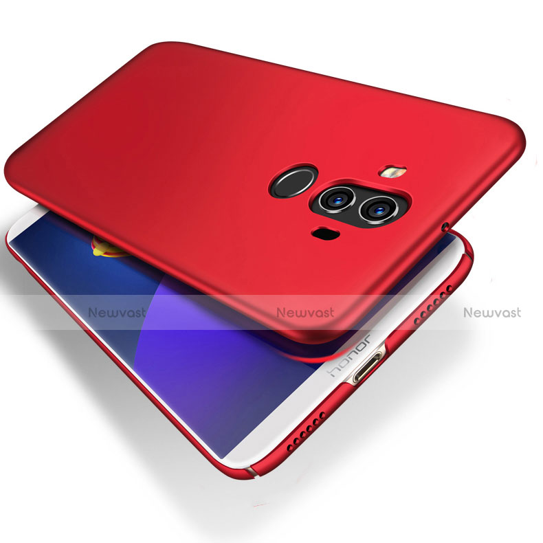 Hard Rigid Plastic Matte Finish Cover for Huawei Mate 10 Pro Red