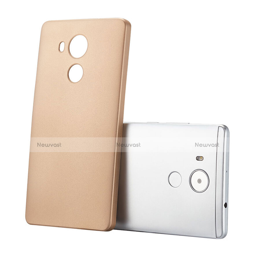 Hard Rigid Plastic Matte Finish Cover for Huawei Mate 8 Gold